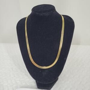 Jennifer Zeuner Allie Necklace 14k Hamilton Yellow Gold Plating IP